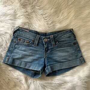 True Religion Jean Shorts